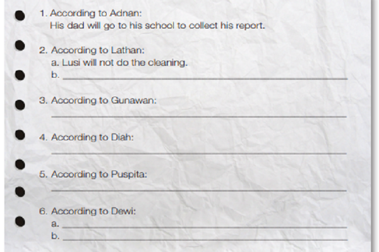 Kunci Jawaban Bahasa Inggris Kelas 8 Halaman 30, Observing and Asking Questions