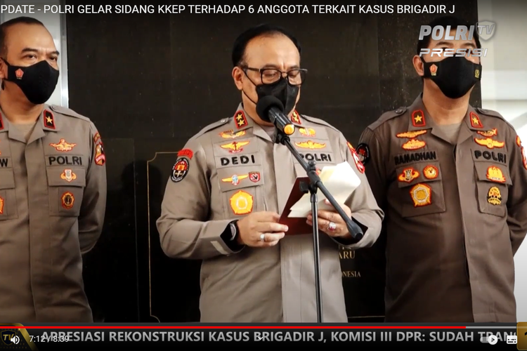 28 Anggota Polisi Terlibat Obstruction Of Justice, Polri Akan Lakukan Sidang Kode Etik, ini dia Tersangkanya