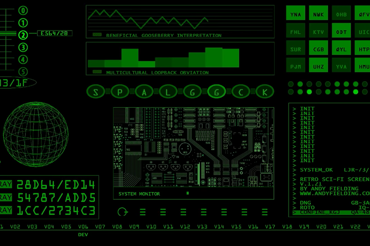 5 Cara Membuat Hacker Background, Template yang Digunakan Polisi Viral di TikTok untuk Lawan Peretas
