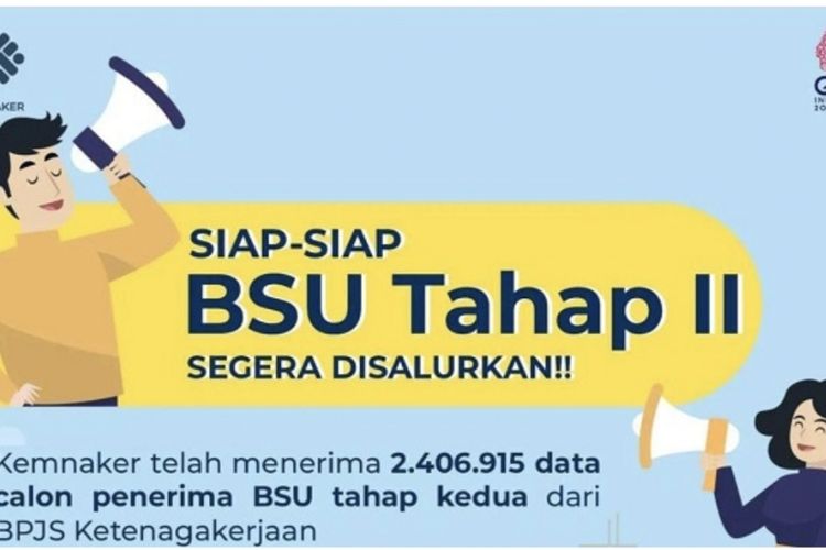BSU 2022 Tahap 2 Cair, Segera Cek Lewat kemnaker.go.id untuk Dapatkan BLT Subsidi Gaji Pemerintah