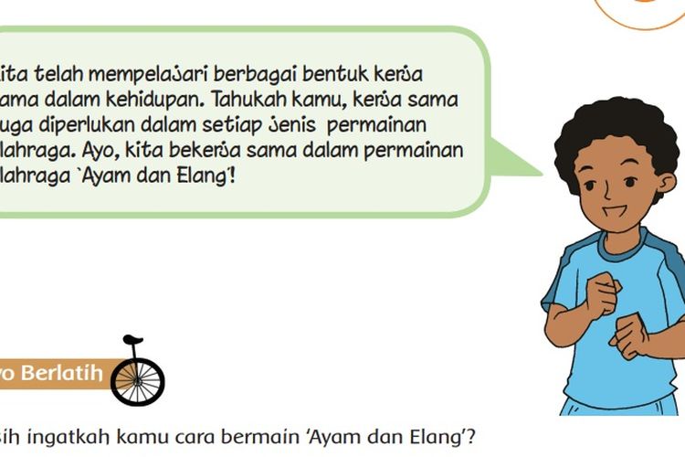Kunci Jawaban Kelas 6 SD Halaman 95 96 Buku Tematik Subtema 2 : Permainan Ayam dan Elang