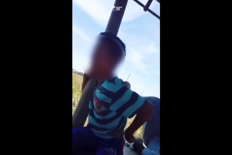 Detik-detik Video Pembullyan Anak SMA terhadap Bocah Disabilitas, Tangisan Terdengar Jelas