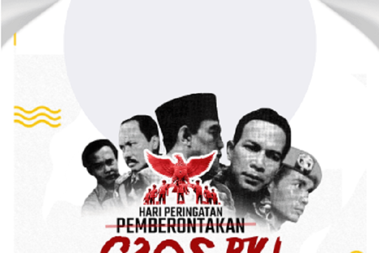 24 Link Twibbon G30S PKI, Download Gratis dan Gunakan untuk Peringatan Peristiwa 30 September