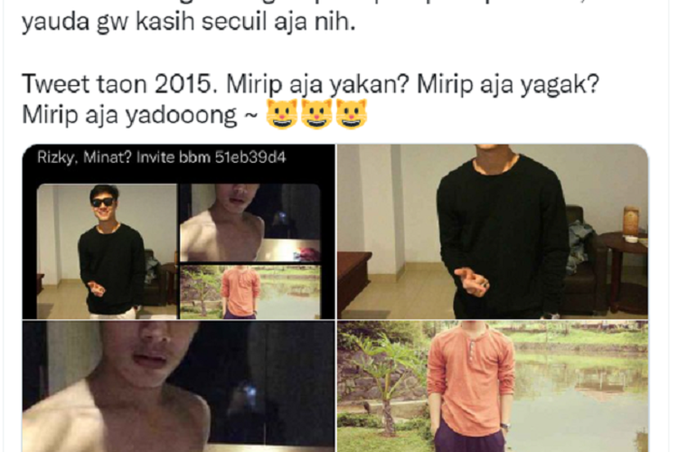 Heboh! Akun Twitter Simpanan Pejabat Bocorkan Jejak Digital Rizky Billar, Diduga Alumni Gigolo Jakarta 1993