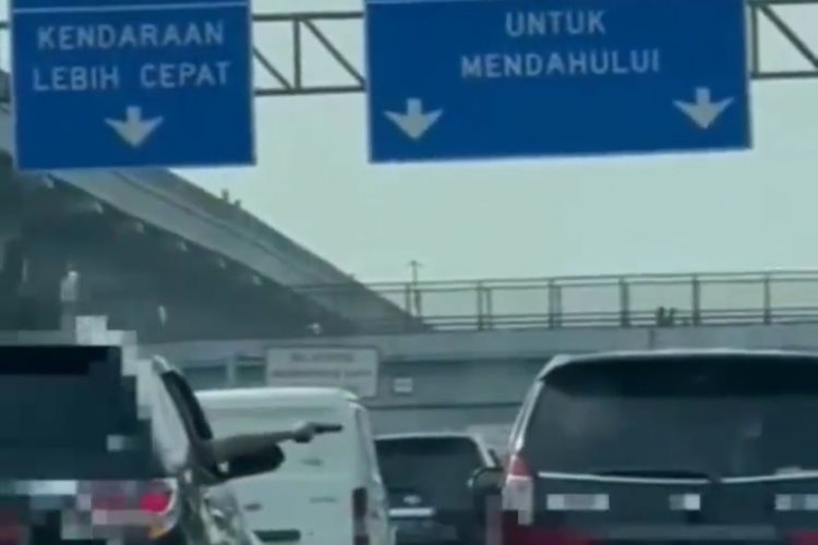 Update Terbaru, Terungkap Ini Identitas Supir Mobil Dinas yang Todong Pistol di Tol Jagorawi