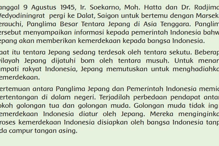 Kunci Jawaban Tema 2 Kelas 6 SD halaman 27 Buku Tematik Subtema 1 Pembelajaran 4