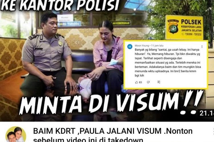 Baim Paula Dihujat Netizen Usai Buat Konten Prank KDRT ke Polisi, Deddy Corbuzier: Besok TNI Sekalian…