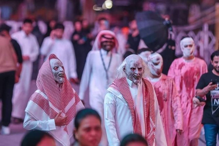 Pro Kontra Arab Saudi Rayakan Halloween, Ternyata Ini Komentar Masyarakat Riyadh: Hanya untuk Bersenang-senang