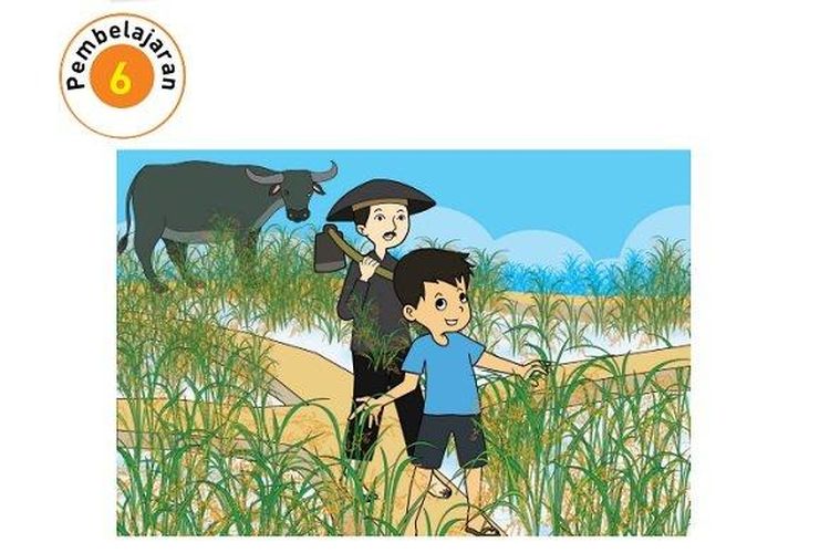 Kunci Jawaban Tema 3 Kelas 2 SD Halaman 37 38 39 Buku Tematik Subtema 1 Pembelajaran 6