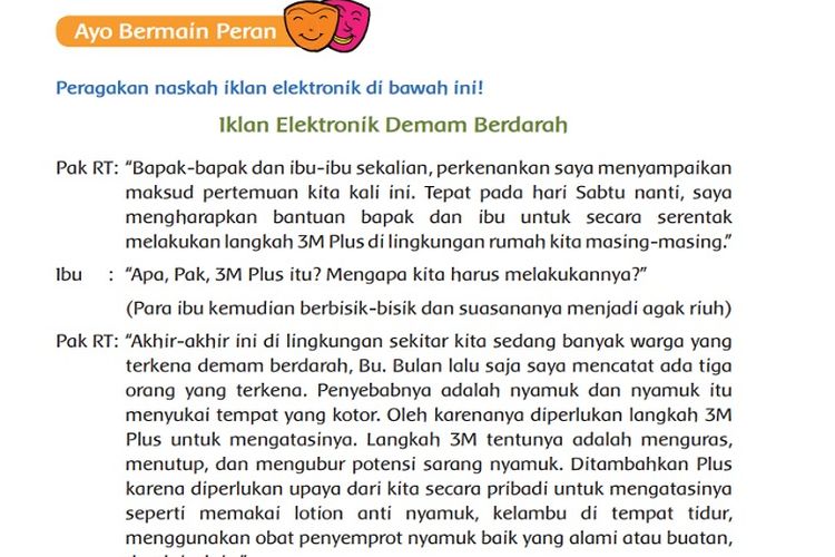 Kunci Jawaban Kelas 5 SD Tema 3 Buku Tematik Halaman 73 74 75 Subtema 2 Pembelajaran 5