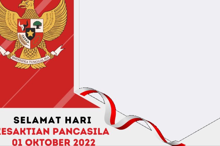 10 Twibbon Hari Kesaktian Pancasila 2022 Paling Terbaru, Beserta Tutorial Edit Hingga Update Sosmed