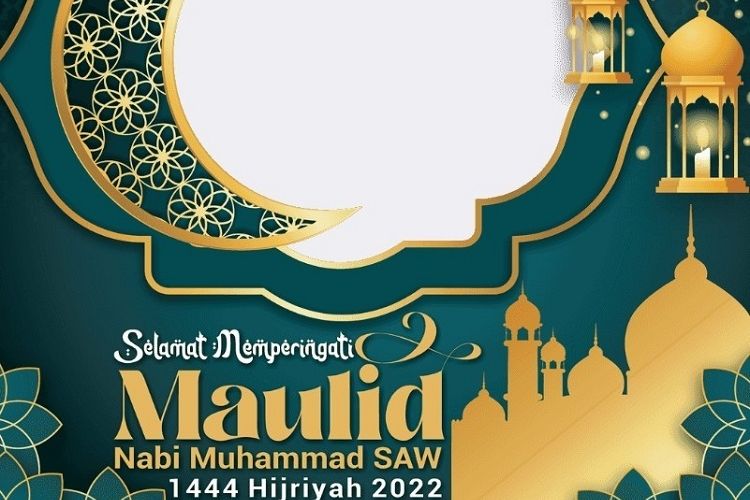 10 Link Twibbon Maulid Nabi Muhammad Tanggal 8 Oktober 2022 Gratis, Bagikan ke Media Sosial
