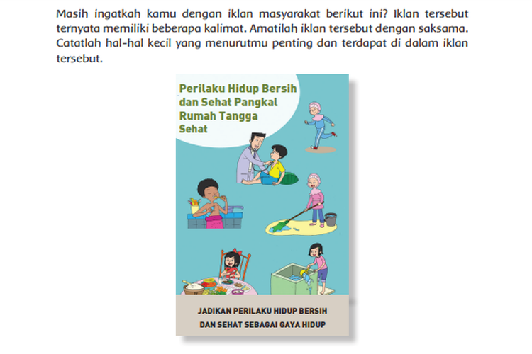 Kunci Jawaban Kelas 5 SD Tema 3 Buku Tematik Halaman 40 41 42 43 44 Subtema 1 Pembelajaran 6: Gaya Hidup Sehat