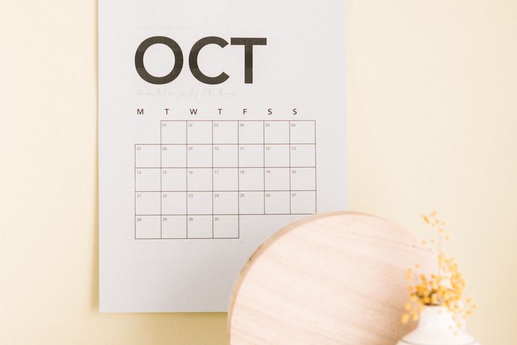 Kalender Oktober 2022: Daftar Hari dalam Masehi dan Hijriah Lengkap dengan Weton Jawa