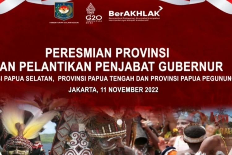 Indonesia Resmi Terdiri dari 37 Provinsi, Tito Resmikan dan Lantik Gubernur Baru atas Nama Presiden Jokowi