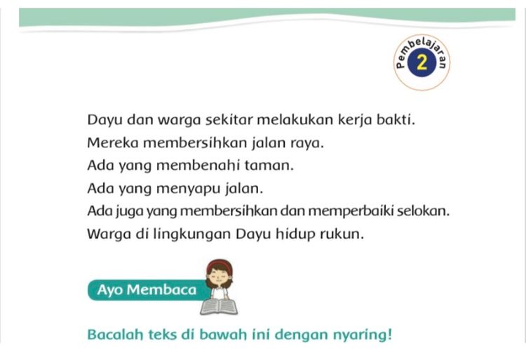 Kunci Jawaban Tema 4 Kelas 2 SD Halaman 166 167 169 170 Buku Tematik Subtema 4 Pembelajaran 2