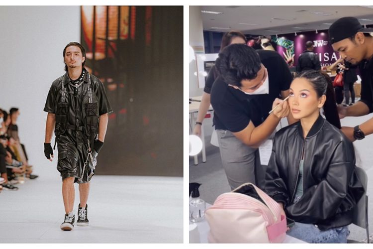 Bryan Domani Deg-degan Pertama Kali Jalan di Catwalk Jakarta Fashion Week Bersama Alyssa Daguise