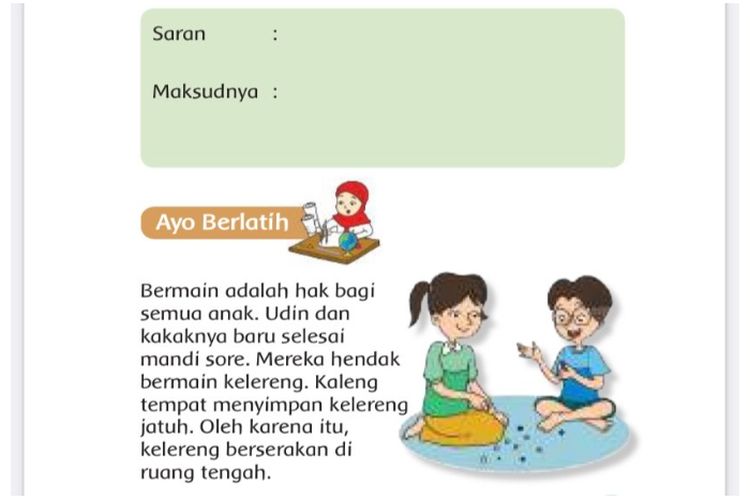 Kunci Jawaban Tema 4 Kelas 3 SD Halaman 40 41 42 43 44 Buku Tematik Subtema 1 Pembelajaran 6