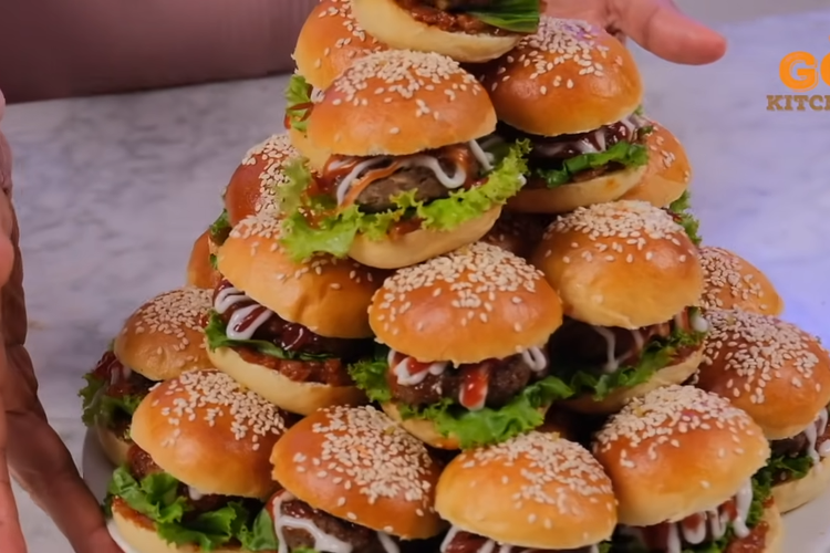 Resep Burger Mini Cemilan Anak yang Enak, dan Sehat Cocok Dijadikan Bekal Sekolah Lengkap dengan Cara Buatnya