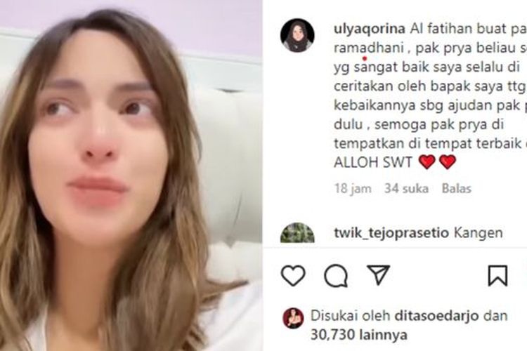 Nia Ramadhani Banjir Air Mata saat Lantunkan Lagu Ada Band feat Gita Gutawa: Adek Kangen Papa