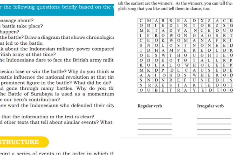 Kunci Jawaban Bahasa Inggris Kelas 10 Chapter 9 Halaman 121 124: Warmer dan Reading