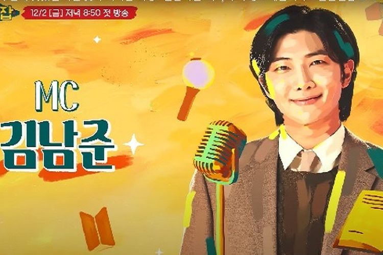 Bikin Bangga, RM BTS Jadi Host Bintangi Variety Show Edukasi Terbaru TvN, Catat Tanggal Tayangnya!