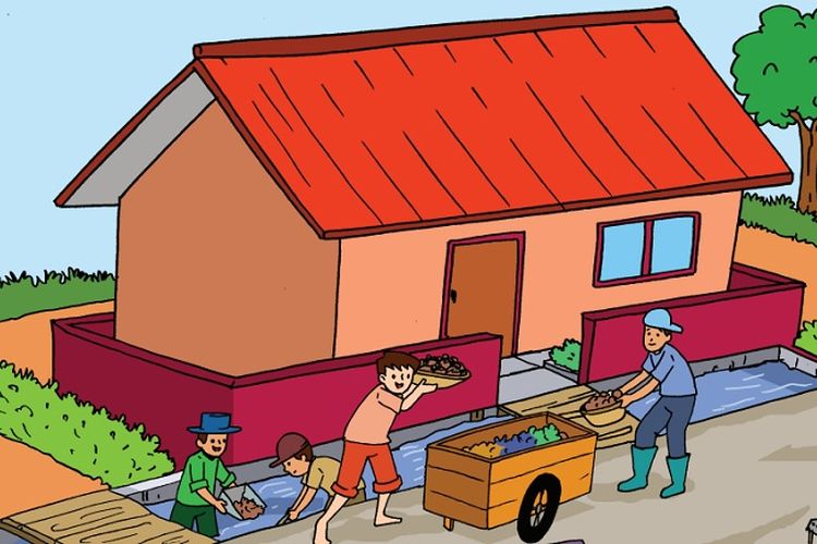 Kunci Jawaban Tema 4 Kelas 2 SD Halaman 189 190 191 192 193 194 Buku Tematik Subtema 4 Pembelajaran 5