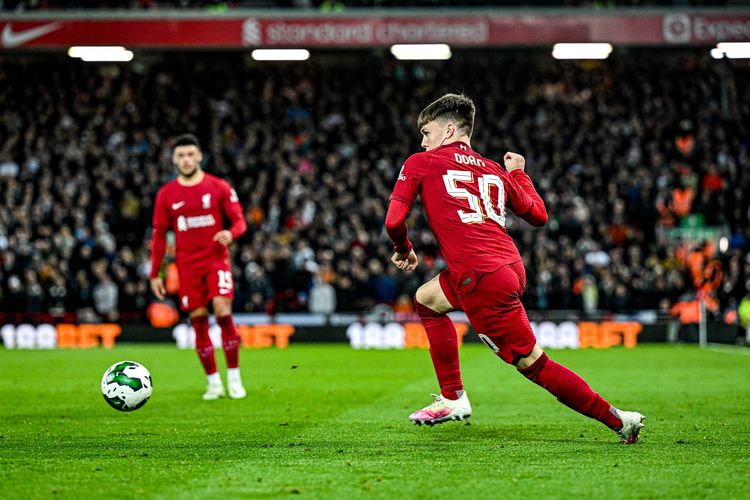 Liverpool vs Derby County di Carabao Cup Berakhir 3-2: The Reds Susah Payah Menang dalam Drama Adu Penalti