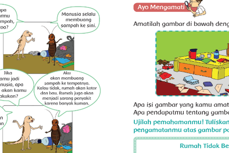 Kunci Jawaban Tema 4 Kelas 2 SD Halaman 22 23 24 25 26 27 Buku Tematik Subtema 1 Pembelajaran 3