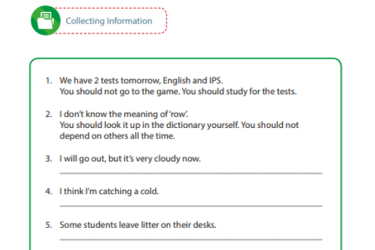 Kunci Jawaban dari Buku Bahasa Inggris Kelas 8 Chapter 3 Collecting Information Halaman 37