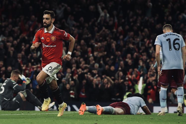 Manchester United vs Aston Villa di Carabao Cup berakhir 4-2: Setan Merah Berhasil Menuntaskan Balas Dendam