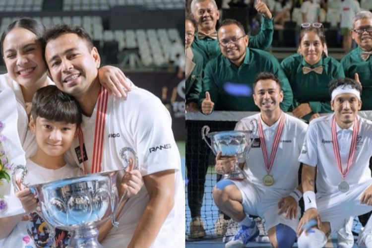 Momen Kemenangan Raffi Ahmad di Tiba Tiba Tenis! Sikap Raffi Ahmad ini buat Penonton Histeris?