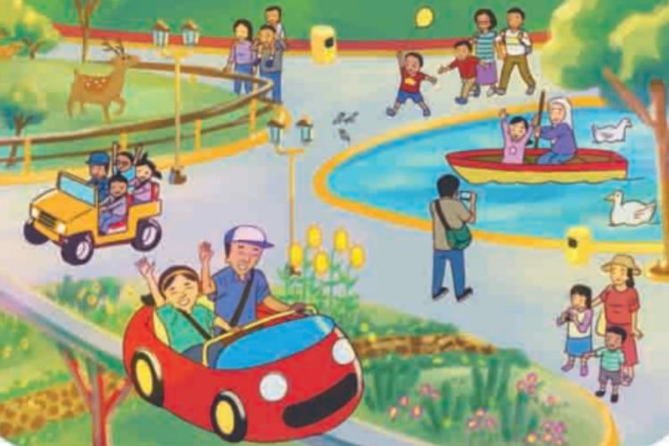 Kunci Jawaban Bahasa Indonesia Kelas 4 SD MI Kurikulum Merdeka Halaman 150 151: Menulis Laporan Perjalanan