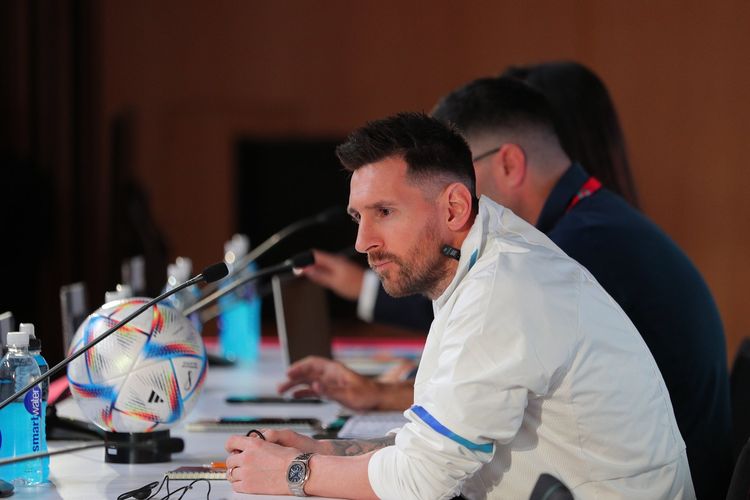 Jelang Argentina vs Arab Saudi di Piala Dunia 2022, Bonadei  Beri Peringatan ke Messi: Kami Bukan Tim Hore