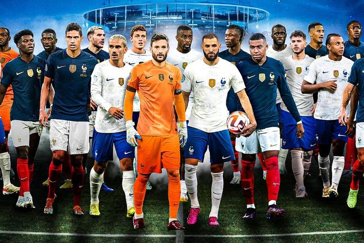 Daftar Lengkap Skuad Timnas Prancis yang Berlaga di Piala Dunia Qatar 2022, Pogba dan Kante Masih Absen