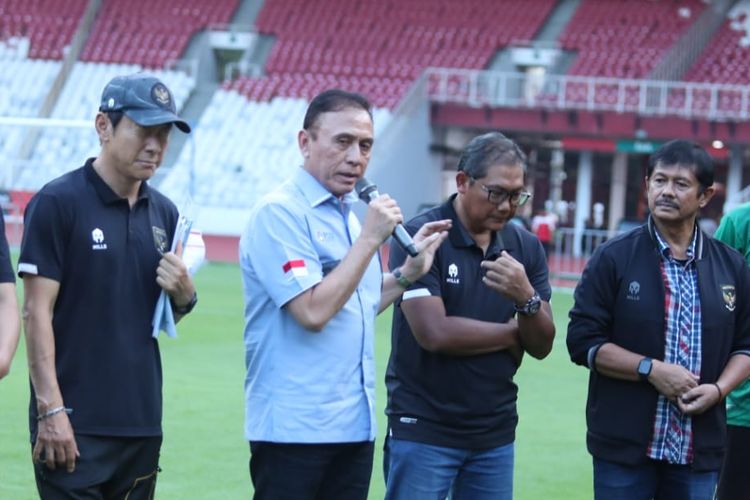 Timnas Indonesia vs Kamboja Piala AFF 2022: Ketua PSSI Mochamad Iriawan Memberi Motivasi kepada Skuad Garuda