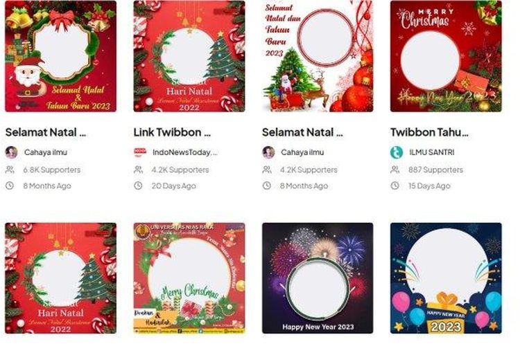 LINK Twibbon Ucapan Selamat Hari Natal 2022, Dilengkapi Sejarah Perayaan Hari Natal 25 Desember