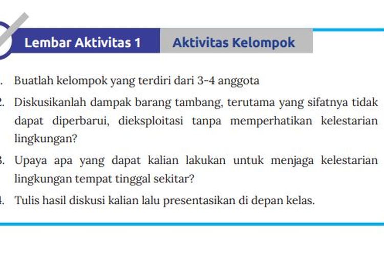 Kunci Jawaban IPS Kelas 7 Halaman 140 Kurikulum Merdeka: Lembar Aktivitas 1, Aktivitas Kelompok