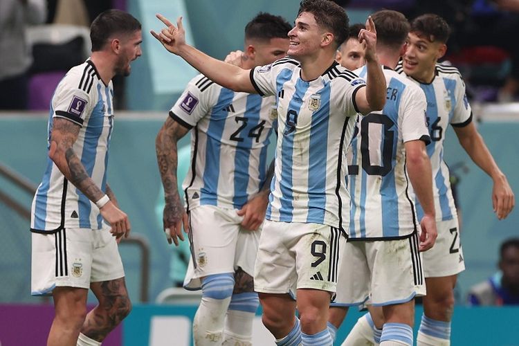 Julian Alvarez Sosok Penting untuk La Celeste di Piala Dunia 2022, Lionel Messi Dibuat Kagum Berkat Aksinya