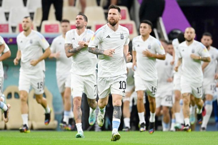Link Live Streaming dan Susunan Pemain Argentina vs Belanda Piala Dunia 2022 Qatar, Lionel Messi Sangat Siap!