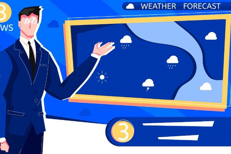 Hasil Prakiraan Cuaca Pekanbaru Riau Hari Senin Tanggal 12 Desember 2022 dari BMKG: Waspada Hujan Petir