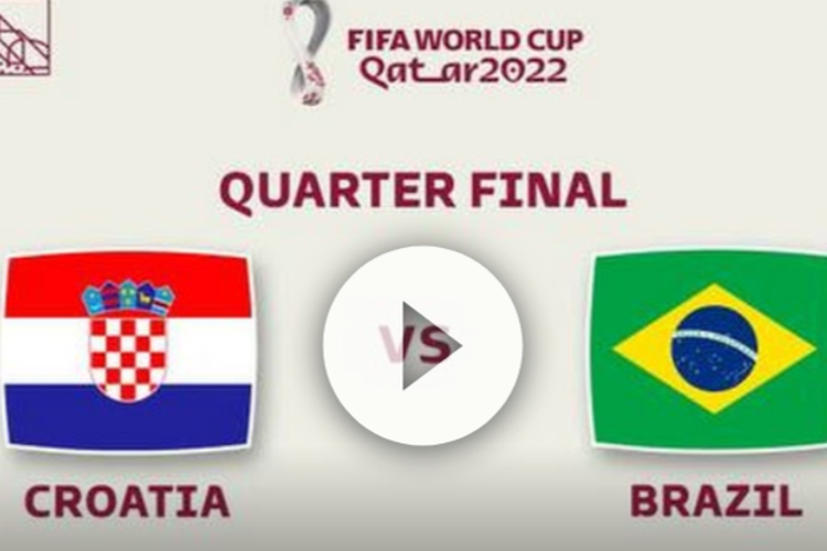 Link Live Streaming Piala Dunia 2022 Malam Ini: Kroasia vs Brazil, Tinggal Klik, GRATIS!
