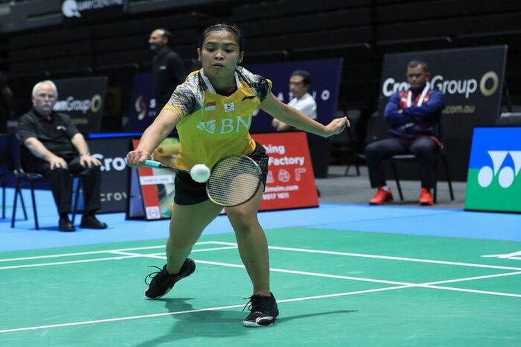 Gregoria Mariska Tunjung Kalahkan Unggulan Pertama pada Laga Pembuka BWF World Tour Final 2022