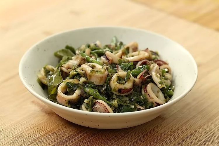 Resep Masakan Cumi Cabe Hijau Inspirasi Menu Makan Siang Keluarga, Dijamin Tidak Alot dan Mudah Dibuat!