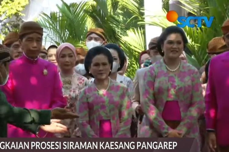 Pemasangan Bleketepe dalam Acara Siraman Kaesang Pangarep, Simak Makna dan Cara Pemasangannya