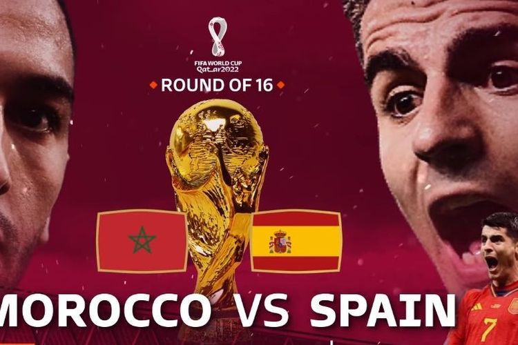 Link Nonton Streaming Maroko vs Spanyol di Babak 16 Besar Piala Dunia 2022: Dilengkapi Preview Laga  dan H2H