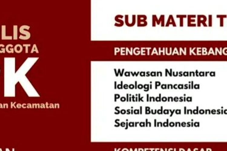 15 Contoh Soal Tes Tertulis PPK dan PPS Pemilu 2024, Dilengkapi dengan Kunci Jawabannya