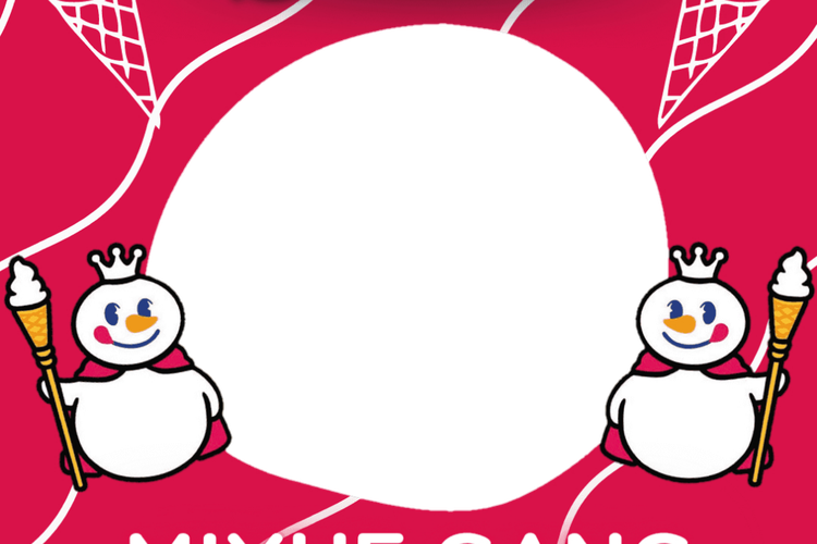 Lagi Viral! 10 Link Twibbon Mixue Gang Berbagai Desain Menarik, Gratis Download untuk Dibagikan ke Medsos