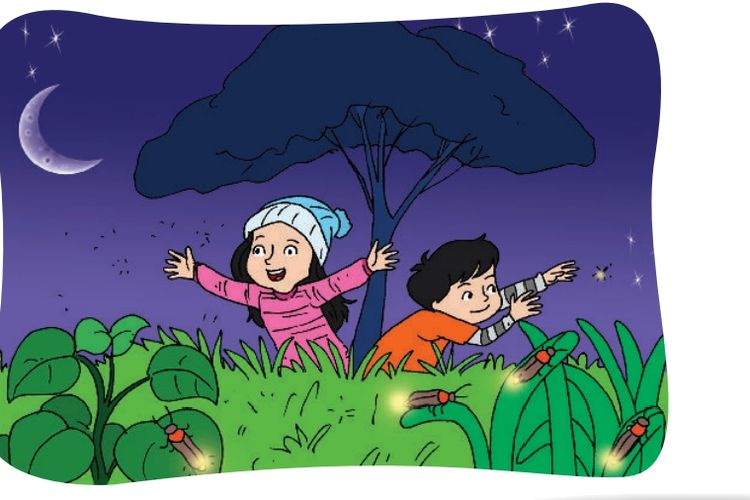 Kunci Jawaban Kelas 2 SD MI Tema 5 Halaman 108 109 110 Subtema 2 Pembelajaran 6: Puisi Kunang-Kunang