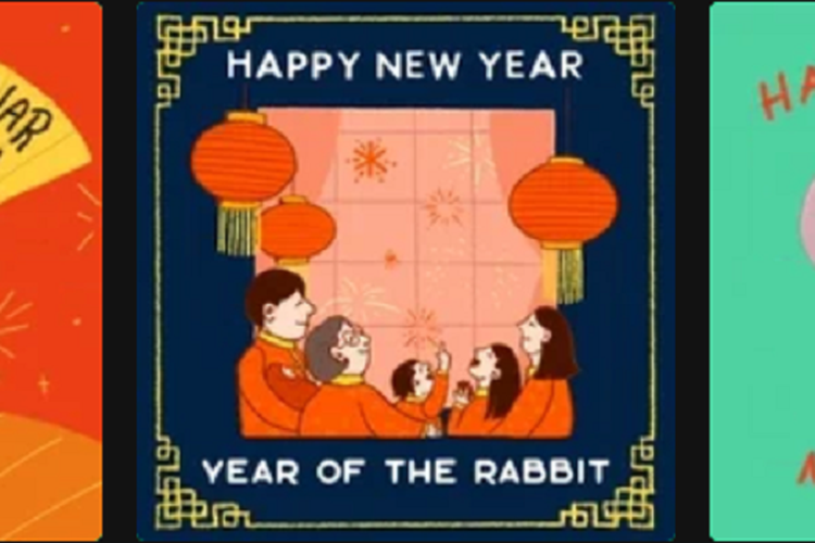 Link Download Kumpulan 18 GIF Gambar Bergerak Happy Lunar New Year Imlek 2023, Akses Gratis dan Mudah